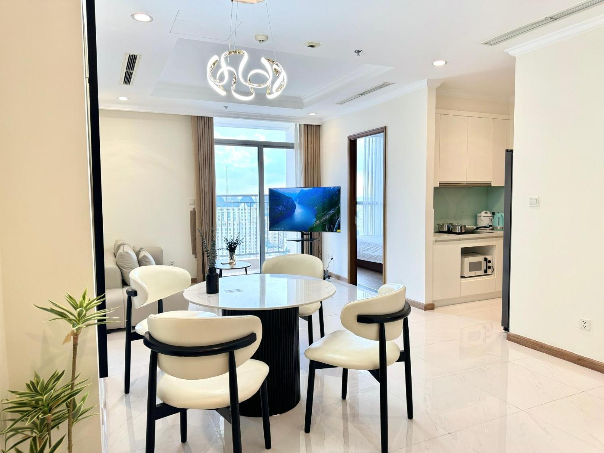 Landmark Luxury Residence - Luna Apartment โฮจิมินห์ซิตี้ ภายนอก รูปภาพ