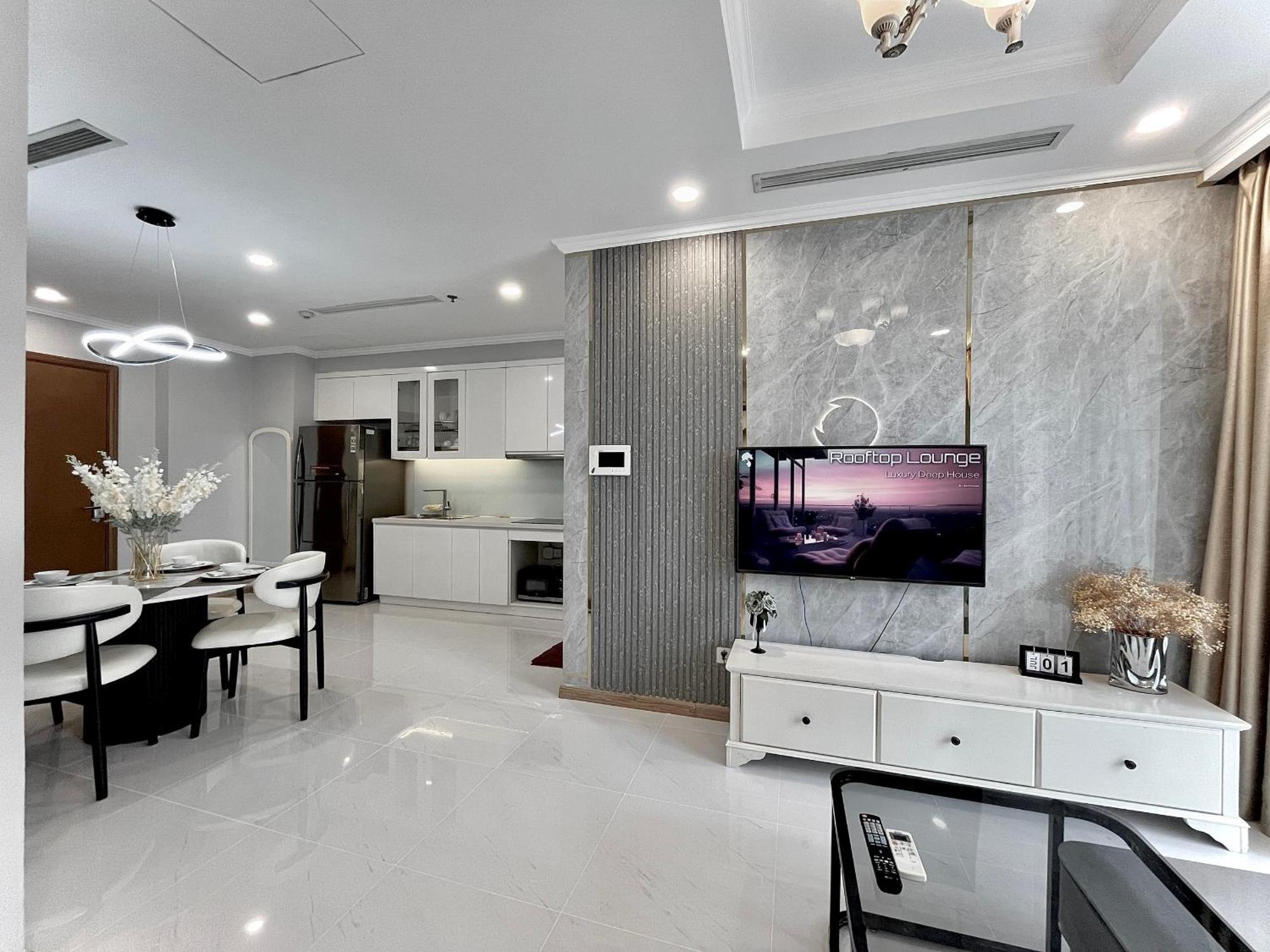Landmark Luxury Residence - Luna Apartment โฮจิมินห์ซิตี้ ภายนอก รูปภาพ